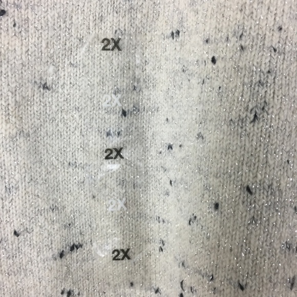 Charter Club Metallic Sweater Tun Wheat Lurex - Picture 3 of 6